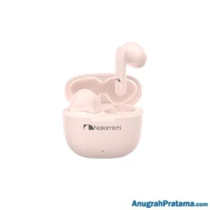 NAKAMICHI TW015 True Wireless Earphone Bluetooth Gaming TWS HD - Pink